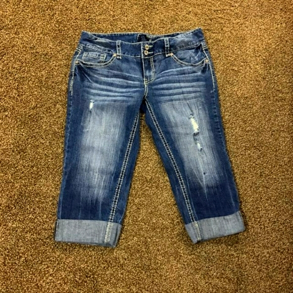 Amethyst Jeans Denim - Amethyst Denim Capri